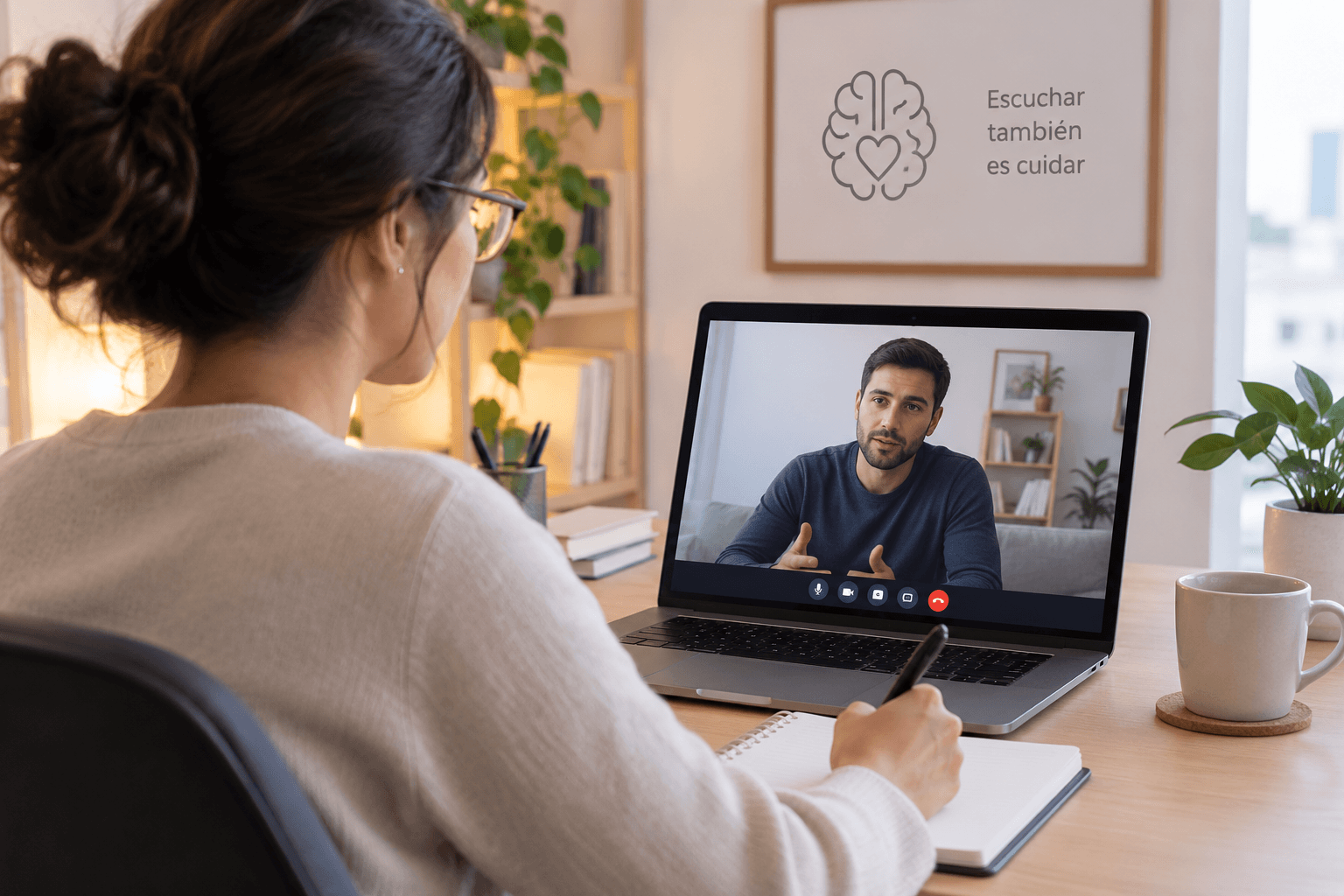 Atención presencial y atención virtual